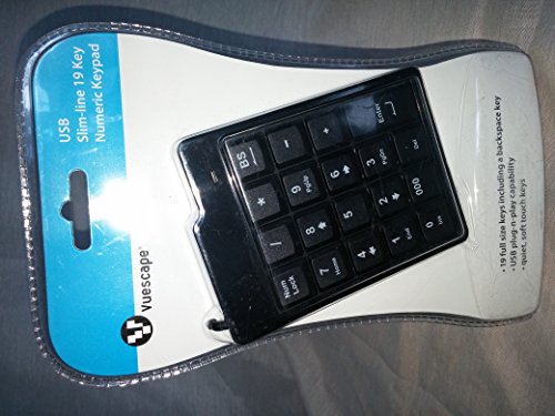 Vuescape USBスリムライン 19キーテンキーパッド