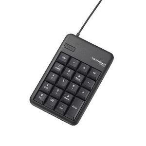 エレコム (まとめ)エレコム USBテンキーボード TK-TCM011BK【×3セット】 KTEC-ds-1621834