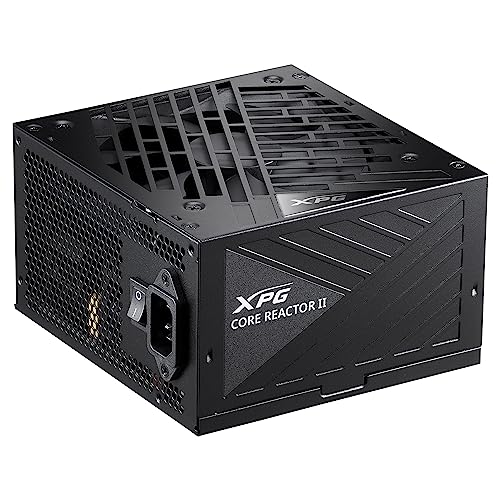 XPG Core Reactor II 850W ATX3.0-80 Plus Gold ATX 完全モジュラーモジュラー電源 COREREACTORII850G-BKCUS