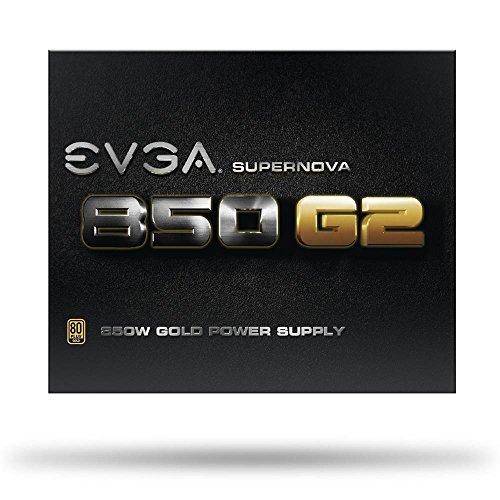 EVGA SuperNOVA 850G2 80PLUS Gold Certified ATX12V/EPS12V 850W Power Supply 220-G2-0850-XR 並行輸入