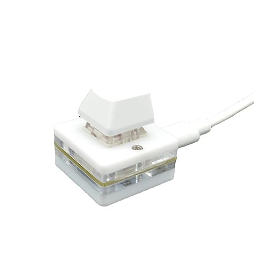 tegongse ワンボタンコピー&キーパッド、USBテンキープログラミングサイレントスイッチ赤/緑/茶/白実用ゲーミングキーボード