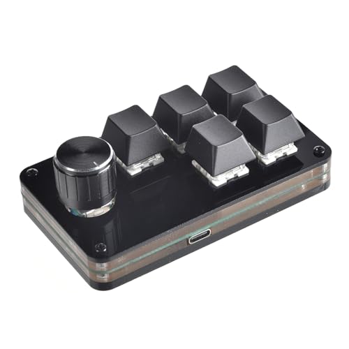 Gerrit 2/3/4/5 キーマクロプログラマブルキーボードミニメカニカルゲーミングマクロボード 1 ノブパッドホットスワップゲーミングコンパクトでポータブルなデザイン
