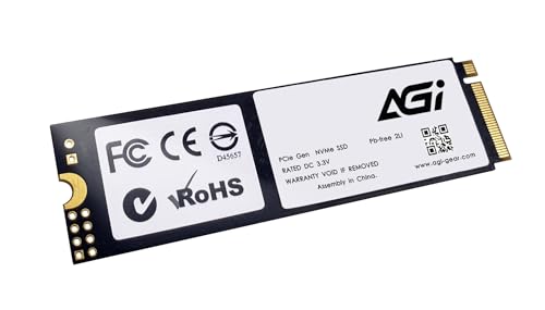 AGI M.2 NVMe 256GB｜AGI AI198 PCle Gen3x4 SLCキャッシング搭載 高耐久 3D TLC (読み取り AGI256G16AI198