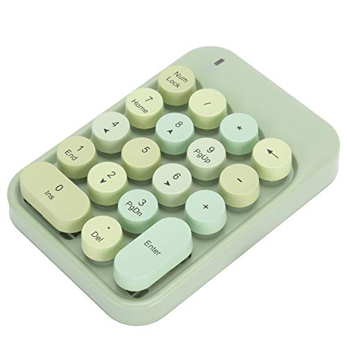 AK18 テンキーボード、便利なテンキーボード、2.4Ghz 安定した 18 (ドリームグリーン) Gef13ks95ozc-14