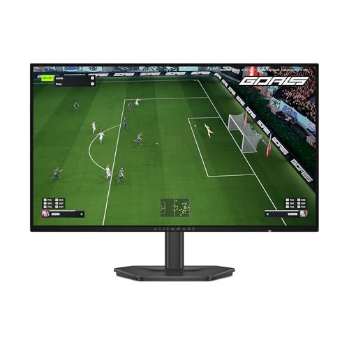 Dell AW2726DL 27インチ Alienware ゲーミングモニター(無輝点3年保証/QHD/IPS,非光沢/DP 1.4,HDMI/DCI-P3 93%/縦横回転,高さ調整/1ms,280Hz/AMD FreeSync Premium)
