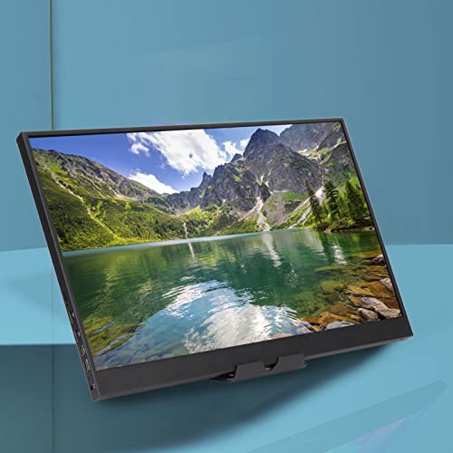 Vbestlife 17.3インチProtableモニター1080P60HZHDRモニター内蔵デュアルスピーカー16：9 178°ワイドビューアングルゲーミングモニター（ラップトップ、電話PC、HDML、3.5mm Aux、タイプC、プラグアンドプレイ用） Vbestlifegputg132v5180