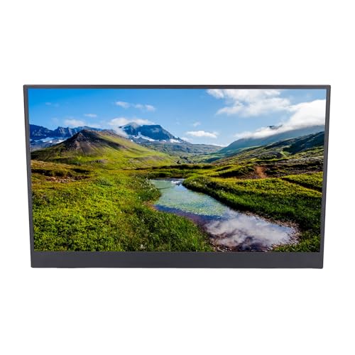 Acogedor 15.6インチIPSタッチスクリーンディスプレイ、フルHD 1080P薄型軽量ポータブルモニター、プラグアンドプレイタイプC付き、ラップトップPCスマートフォンゲームコンソール用 Acoge5n97qrb8mo