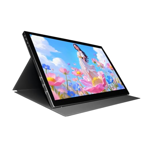 Acogedor 画面11.6インチのペンディスプレイ、16384の圧力レベルを備えたグラフィックモニター、120% sRGBおよびデジタルアート絵画指導用のタッチコントロールを備えたグラフィック描画タブレット Acoge4017deish3