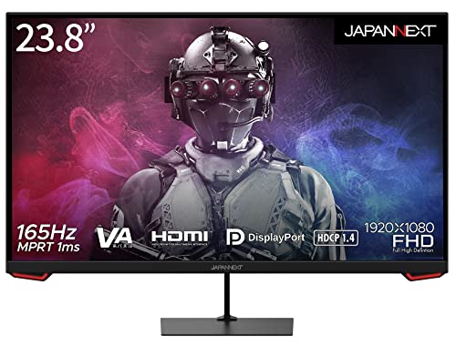 JAPANNEXT 23.8インチ フルHDパネル搭載165Hz対応ゲーミングモニター JN-VG238FHD165 HDMI DP 165