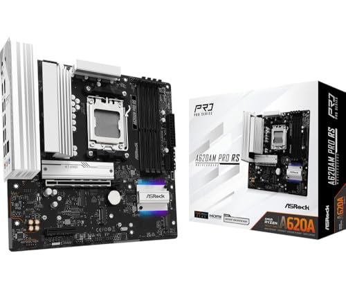 ASRock A620AM-X Amd A620a Am5 Micro Atx 2 Ddr5 Hdmi Dp 2.5G Lan 2X M.2 90-MXBSV-A0UAYZ