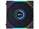 Lian Li UNI FAN TL 120 LCD REVERSE BLADE WIRELESS BK Single Pack UF-RS-TL120-LCD-WLS-1B [ブラック]