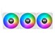 Thermaltake CT120 EX ARGB Sync PC Cooling Fan 3 Fan Pack CL-F190-PL12SW-A [ホワイト]