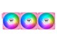 Thermaltake CT120 EX Reverse ARGB Sync PC Cooling Fan 3 Fan Pack CL-F225-PL12PK-A [ピンク]