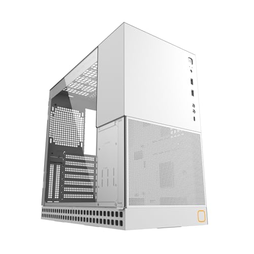 Geometric Future ミドルタワー Model 4 King Arthur White E-ATX/ATX/Micro-ATX/ITX規格対応 4つの搭載モード フットスタンドメッシュ構造 GF-M4-KAT-WT 日本