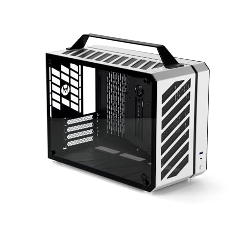 MECHANIC MASTER Mechanic Max C+Max 20L コンパクト 、長尺グラボ対応、14cm ATX/SFX電源対応、240mm水冷対応、44mm以下メモリ対応 DIYデスクトップ