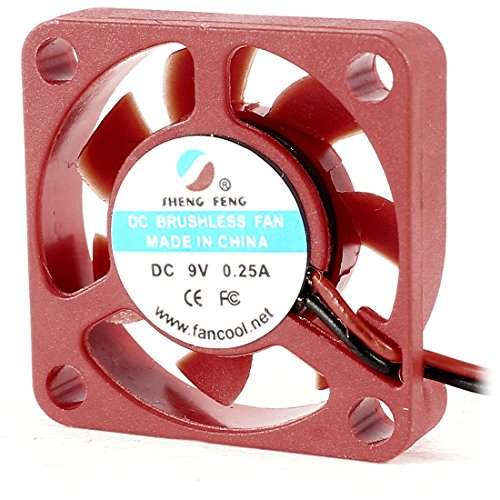 Ruilogod DC 9V 0.25A DC ブラシレス CPU冷却ファン レッド 30mmx7mm (id:8f 094 6a aae cbf f0cca27b71abe497e436ea910c87d1