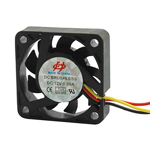 Ruilogod DC適合電圧V 0.06A 3ピンメスコンピュータCPU冷却ファン 40mm x 40mm。 fff10803031bf96dc27996d6a4bcf7