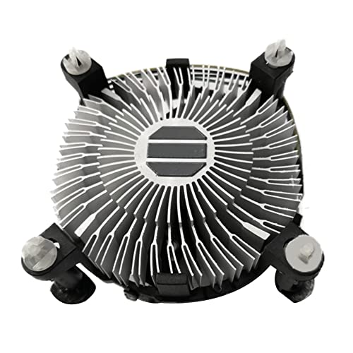 Vrttlkkfe 1個、CPU冷却ファンラジエーターヒートシンク、CPUクーラー油圧ベアリング2400 RPM、 A 775 1150 1155 1156 1151用 500273292A1