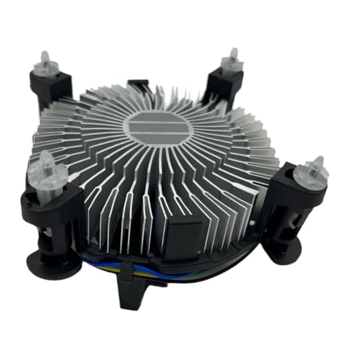 Guyeral CPU 冷却ファン ラジエーター ヒートシンク、2400 RPM 油圧式、LGA 775 1150 1155 1156 1151 対応、最適なゲームパフォーマンス CPU LGA775