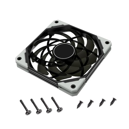 POPETPOP 冷却 ファン サイレント CPU クーラー CPU 冷却 ファン 液晶 CPU クーラー ケース ファン 家庭用 ファン 12Cm ラジエーター シャーシ 冷却 ファン ヒート シ 13J5216J452BVJUGHOD