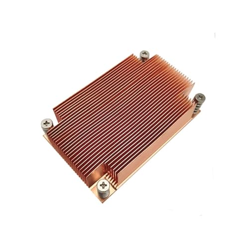 Wsikafxn 1Uサーバー用CPUクーラー LGA2011 純銅製ベイパーチャンバーヒートシンク 静音ファン搭載 薄型ITX対応 CPU LGA2011