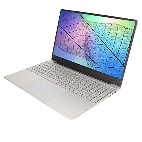 ASHATA ポータブルスリムラップトップコンピュータ ポータブルスリムラップトップコンピュータ、15.6インチ 2K HDディスプレイ、クアッドコアCPU、DDR4L 16GB、Window 1