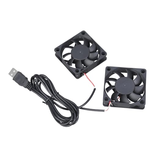 Xinsheinelry 60 ミリメートルブラシレス冷却ファン 5V USB 低ノイズ冷却ケースファン交換部品 PC デスクトップ受信機アクセサリー