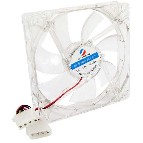 Ruilogod 120mm DC 12V 4ピン ブルー LED 冷却ファン コンピューターケース CPUクーラー用 1245343a508d071fc0bc634a0dc259