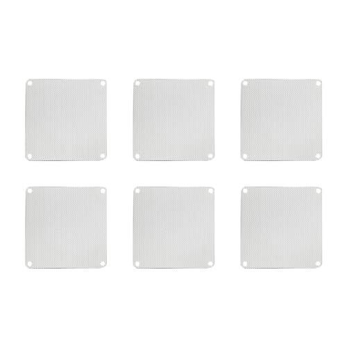 Xanorrg 14x14cm PCケースダストプルーフメッシュパネルコンピューター冷却ファン高出気性PVCフィルターブロック粒子PCケースフィルター
