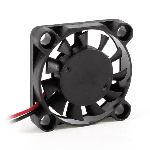 Ruilogod 30mm x 30mm x 7mm DC 5V 0.15A ブラシレスミニ冷却ファン ブラック 5ad7a3da66dc23896eaa8843e0c490