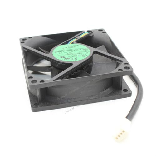 DJHAQDM 互換性があります ADDA AD0812UX-A7BGL 12V 0.33A 8025 80x80x25mm 4-Wire 冷却ファン HA70261V238