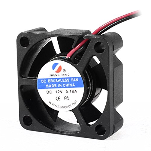 Ruilogod 30mm x 10mm 2極 5 カッター DC 適合電圧 0.30A 1500RPM ブラシレス冷却ファン 9672b895d4996e6f6ca18cd61b22c4