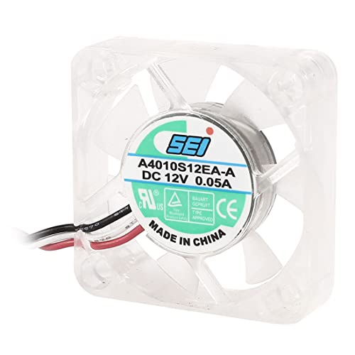 Ruilogod A4010S12EA-A 40mmx10mm 3極ワイヤー DC 適合電圧V 0.05A クーラー冷却ファン クリア(id:fe 83f 27 be5 1ad a5d76a032fb4c7979e0264ca2caad5