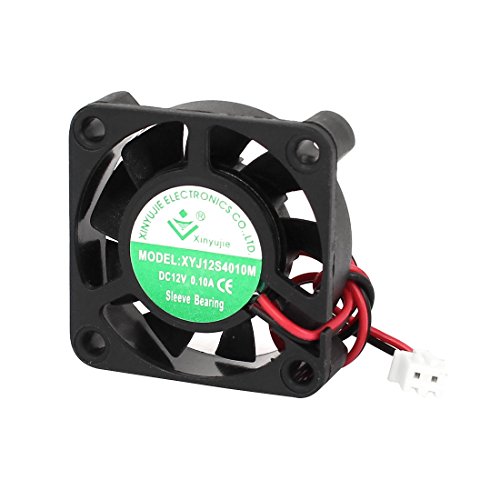 Ruilogod DC 12V スリーブベアリング コンピューターケース CPUクーラー 冷却ファン 40x10mm (id:1fb 57c ec4 b7e 335 1fb57cec4b7ee335636e66cefd5b6f