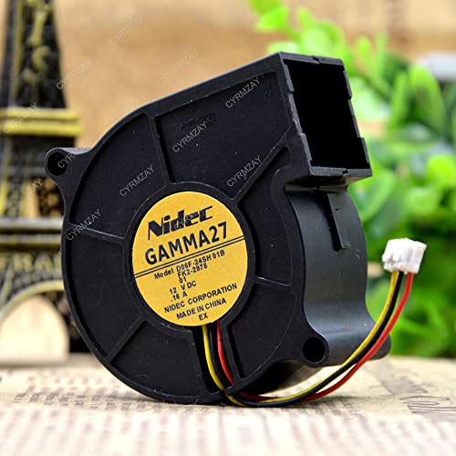 CYRMZAY 互換性があります Nidec Nidec D06F-12BS2 01B 12V 0.21A 6025 3-Wire 冷却 ファン A90L43023LM