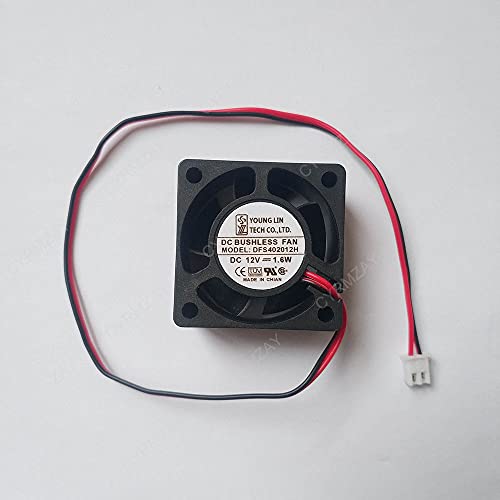 CYRMZAY 互換性があります YOUNGLIN DFS402012H DC12V 1.6W 40 * 40 * 20mm 2Pin 冷却 ファン A8025-440RB