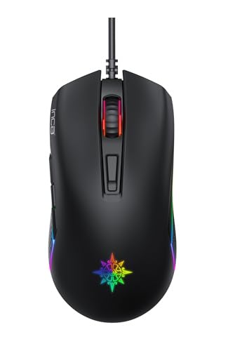İnca INCA IMG-GT14 PRO 光学式ゲーミングマウス 3600 DPI RGBロゴ