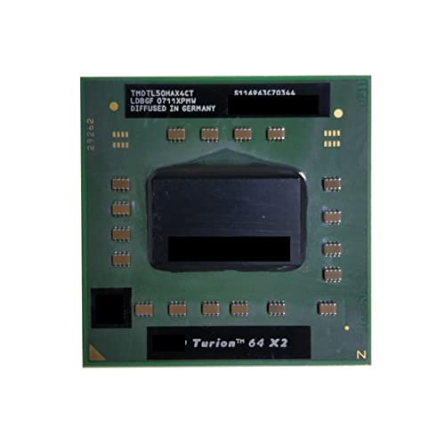 AMD T 64 X2 モバイルテクノロジー TL-50 TL 50 TL50 1.6 GHz デュアルコア デュアルスレッド CPU プロセッサ fit for K Socket S1
