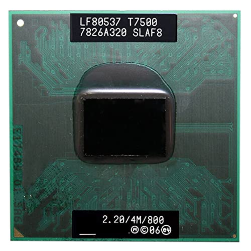 Intel c Duo T7500 CPU デュアルコア ラップトップ Prosesor 965 チップセット 4M キャッシュ 2.2G Hz 800M FSB