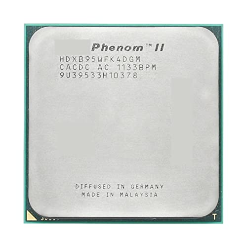 AMD ph II X4 B95 CPU クアッドコア プロセッサ (3.0 GHz/6 M/95 W/ 2000G Hz Soket AM3 AM2 + 938 ピン)