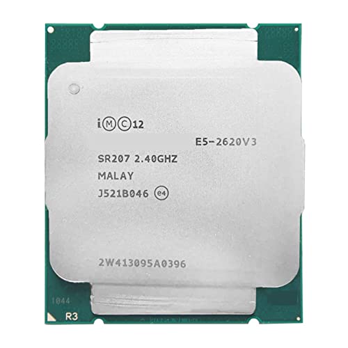 Intel E5 2620 V3 2620V3 E5-2620V3 プロセッサ 2.4 GHz 6 コア 85W ソケット LGA 2011-3 CPU Cocok X99 Papan Utama