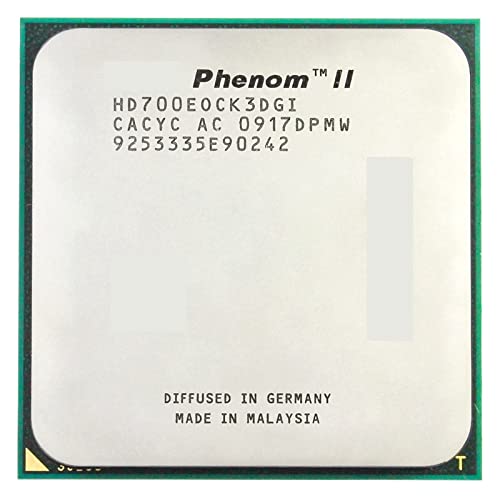 AMD ph II X3 700E Prosesor CPU Tiga-Core (2.4 GHz/L3 6 M/65 ワット/2000 GHz) ソケット AM3 AM2