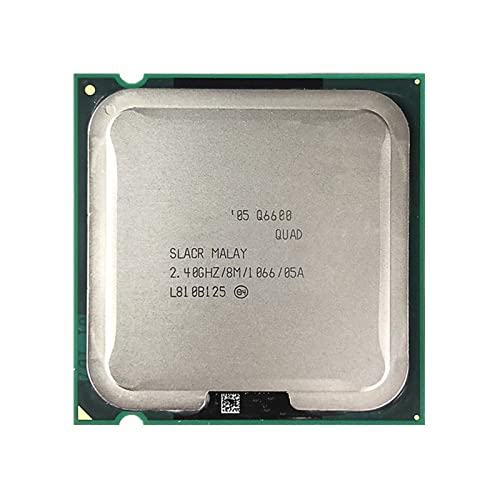 Intel CPU 2クワッド Q6600 2.4 gHz Quad-Core Quad-Thread CPUプロセッサ8M 95W LGA 775