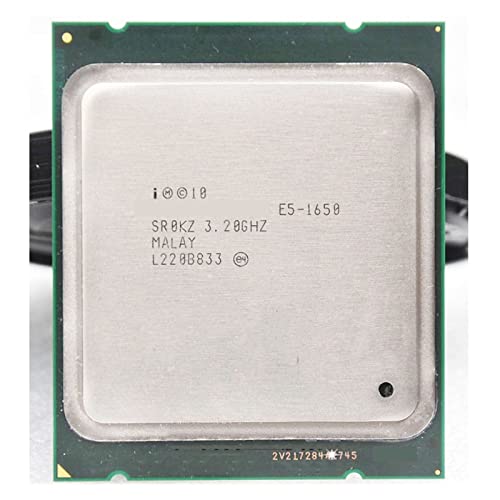 Intel E5 1650 E5-1650 E51650 3.2GHz 6 コア 12 MB キャッシュ ソケット 2011 Prosesor CPU Cocok X79 Papan Utama
