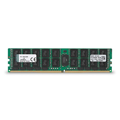 Kingston キングストン Kingston DELLサーバー用増設メモリ DDR4-2133(PC4-17000) 32GB×1枚 ECC LRDIMM Quad Rank Module KTD-PE421LQ/32G 永久保証
