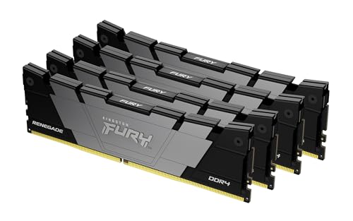 KINGSTON FURY Kingston (キングストン) FURY Renegade 32GB 3600 DDR4 CL16 DIMM (4枚セット) デスクトップメモリ - KF436C16RB2K4/32