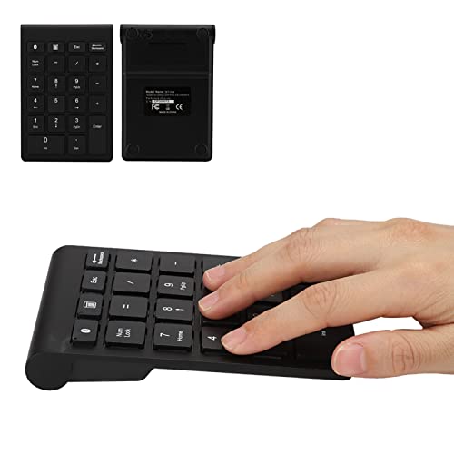 Tomantery 22キーテンキーパッド、Android Mac用ミニキーボード、5.0、人間工学に基づいたデザイン、長いバッテリー寿命、シザーフットキーキャップ構造(ブラック) Tomantery5t3fr7yds1-11