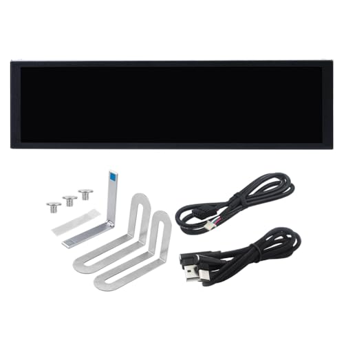 Svplcxeyp 9.2 インチ USB セカンダリ スクリーン Type-C デスクトップ拡張ディスプレイ 1920x462 IPS LCD CPU RAM GPU モニター