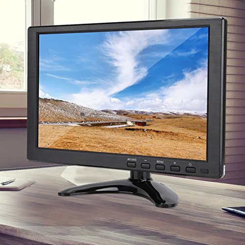 Dpofirs 10.1インチミニモニター、ユニバーサル1280x800 HD LCDモニターディスプレイサポートHDマルチメディアインターフェイスVGA Dpofirss7mgpc6eo0-11