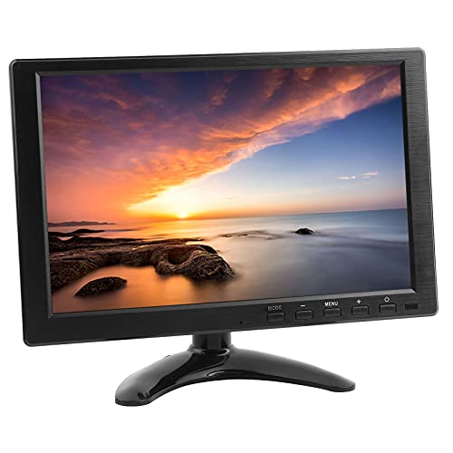 Wisoqu ポータブルIPSモニター、ディスプレイ、VGA + + BNC + AV + USBマルチビデオ入力、プロのセキュリティ監視機器用(米国の規制) Wisoque1c8xkrsbu7508-01